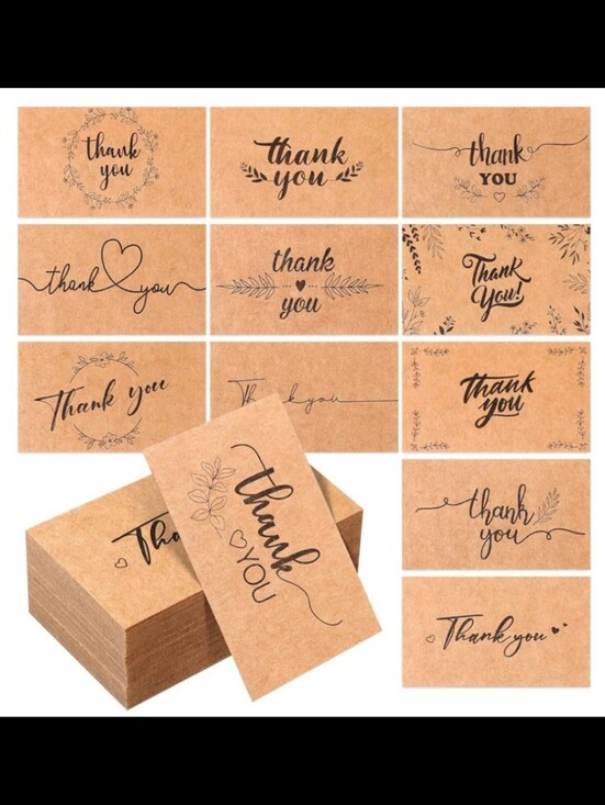 Other - 100ct ~ THANK YOU CARDS ASSORTMENT